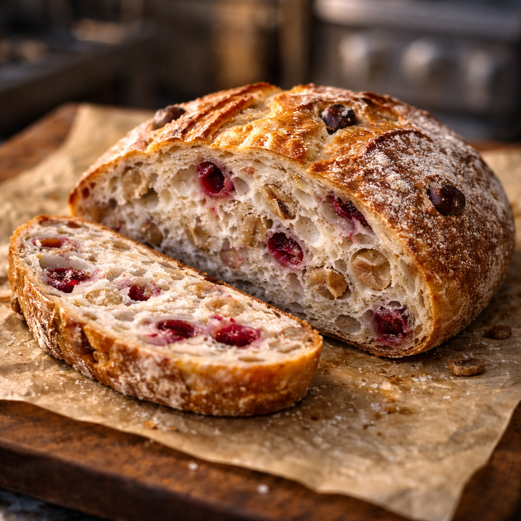 Cranberry Walnut Sourdough